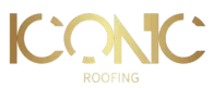 Iconic Roofing logo white background