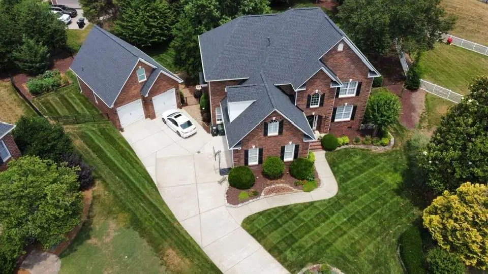 professional roofers installing new roof on home in Hickory NC